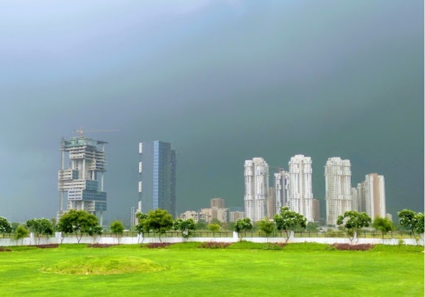 Sector 62_a cityscape of a city with tall buildings