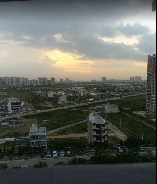 Sector 7_a city with buildings and a sky background