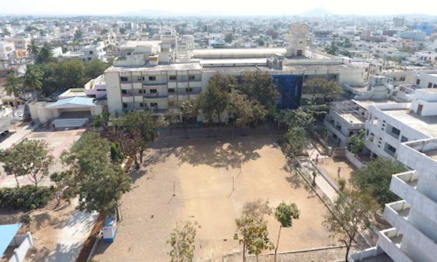 Mahbubnagar_a large building with a lot of windows