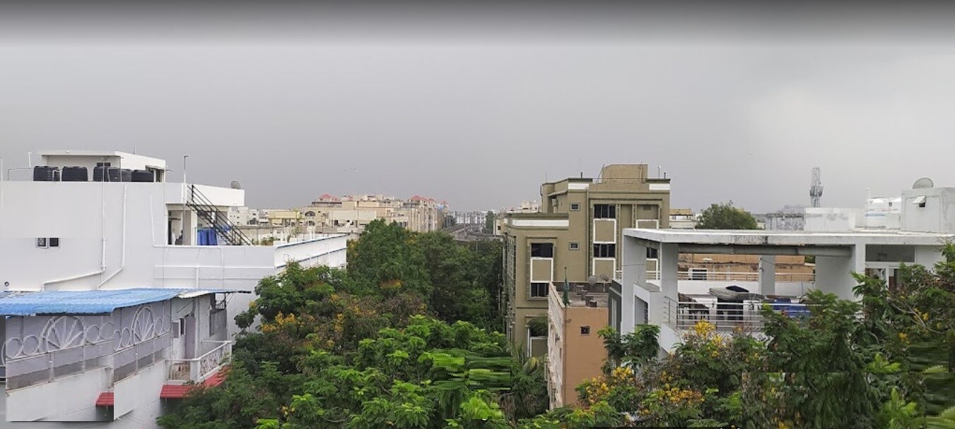 Yousufguda_a large building with a clock tower on top of it