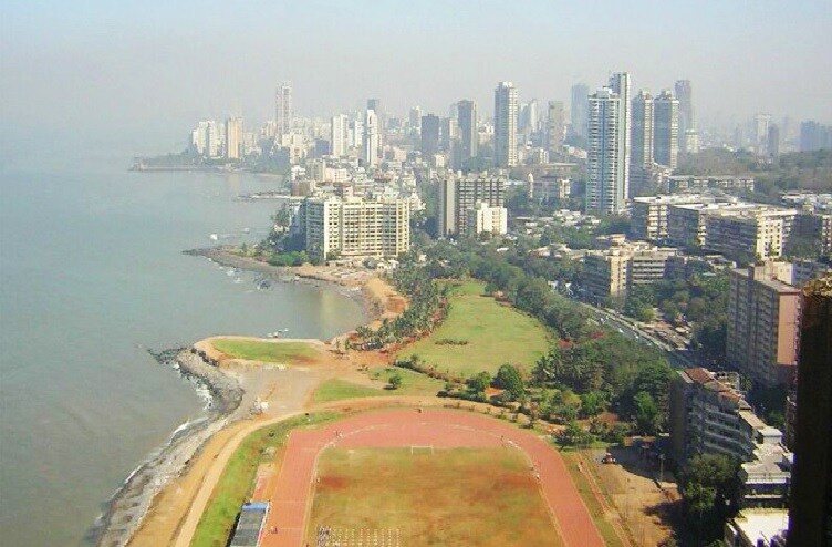 Malabar Hill_a city with a large body of water