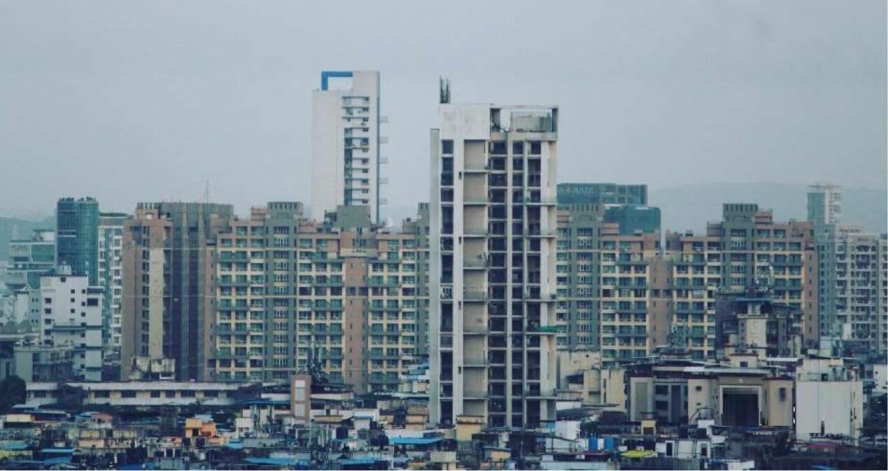 Kopar Khairane_a city with a lot of tall buildings