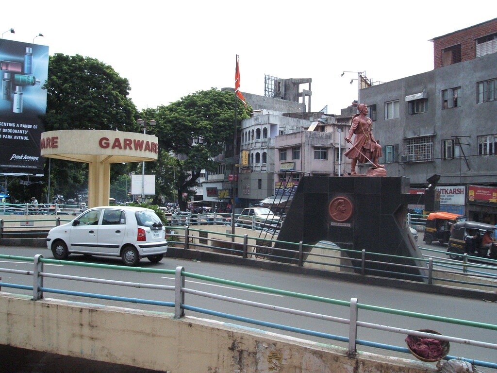 Deccan Gymkhana_a car is parked on the side of the road