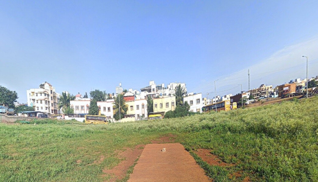 SECTOR 16_a small town with houses on the side of the road