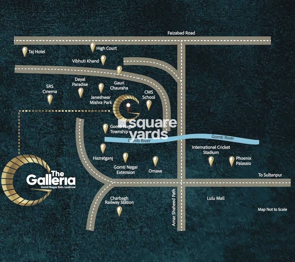 AIS The Galleria Location Image
