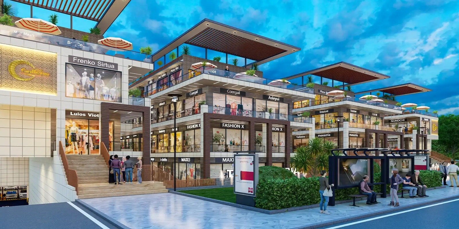 AIS The Galleria residential project in Gomti Nagar