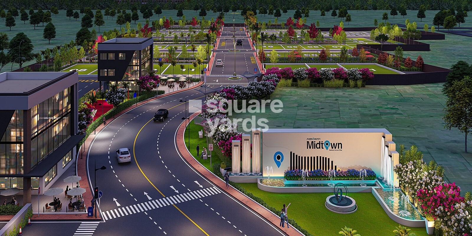 Amrawati Midtown residential project in Sultanpur Road