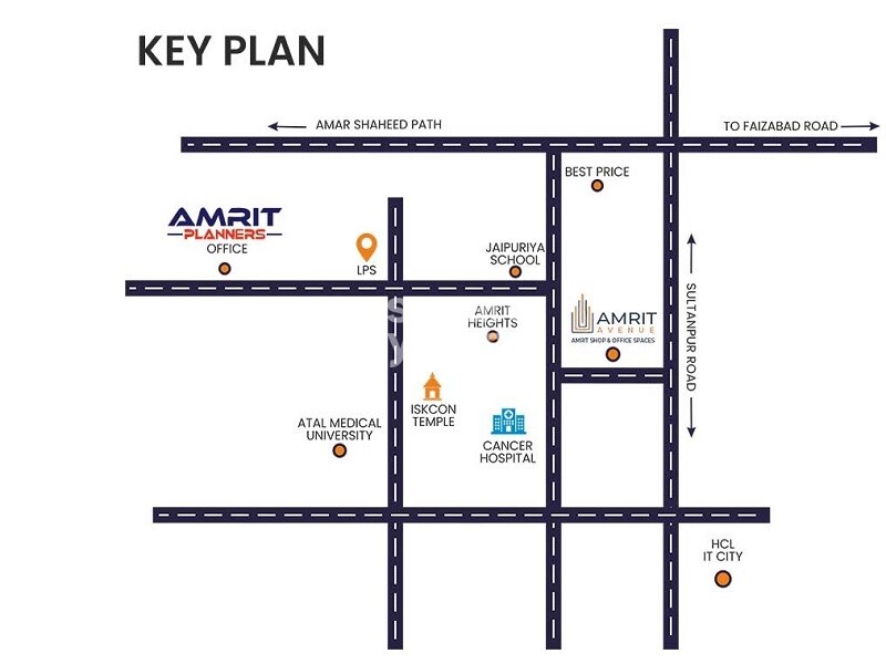 Amrit Avenue Location Image