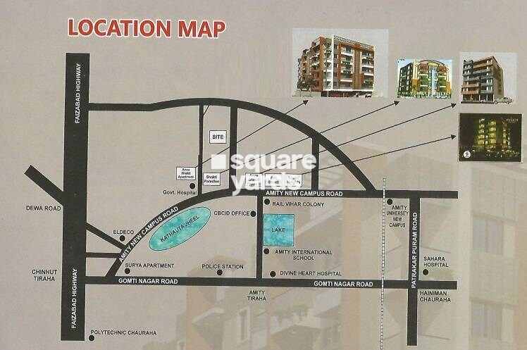 Anee Shakti Apartment Location Image