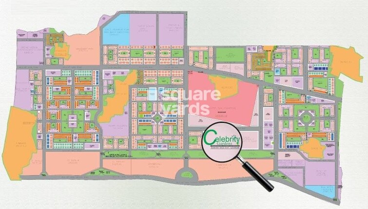 Ansal API Celebrity Gardens Location Image