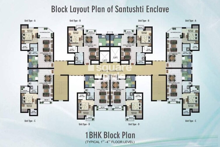 Ansal API Santushti Enclave Floor Plans