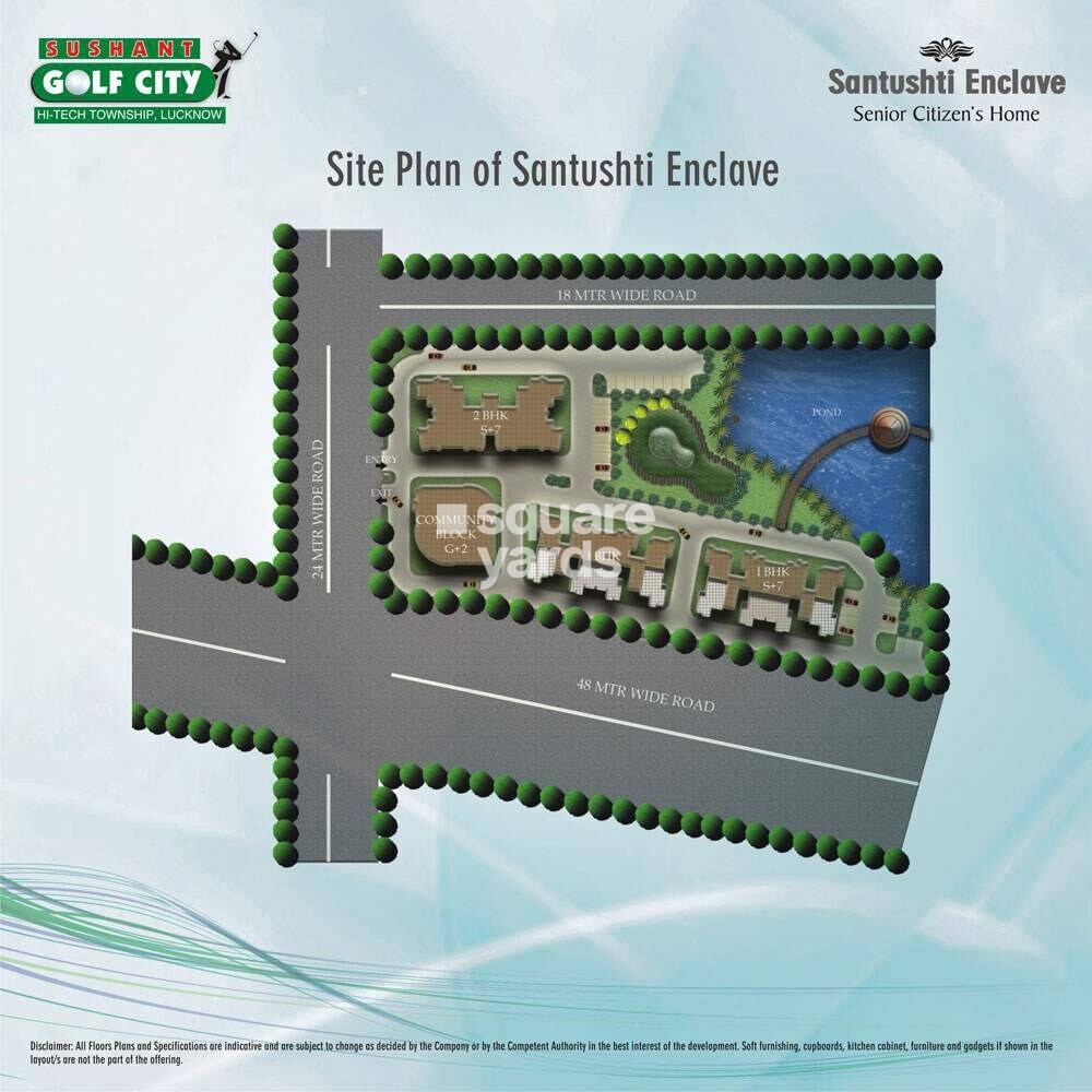 Ansal API Santushti Enclave Master Plan 1