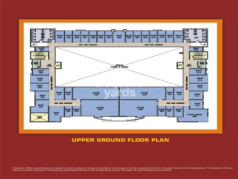 Ansal Sushant Golf City Shopping Square Floor Plans 2