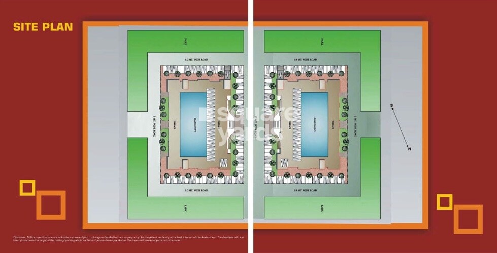 Ansal Sushant Golf City Shopping Square Master Plan Image