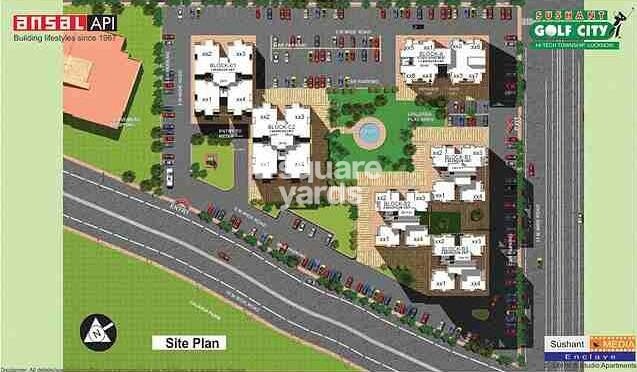 Ansal Sushant Media Enclave Master Plan 1