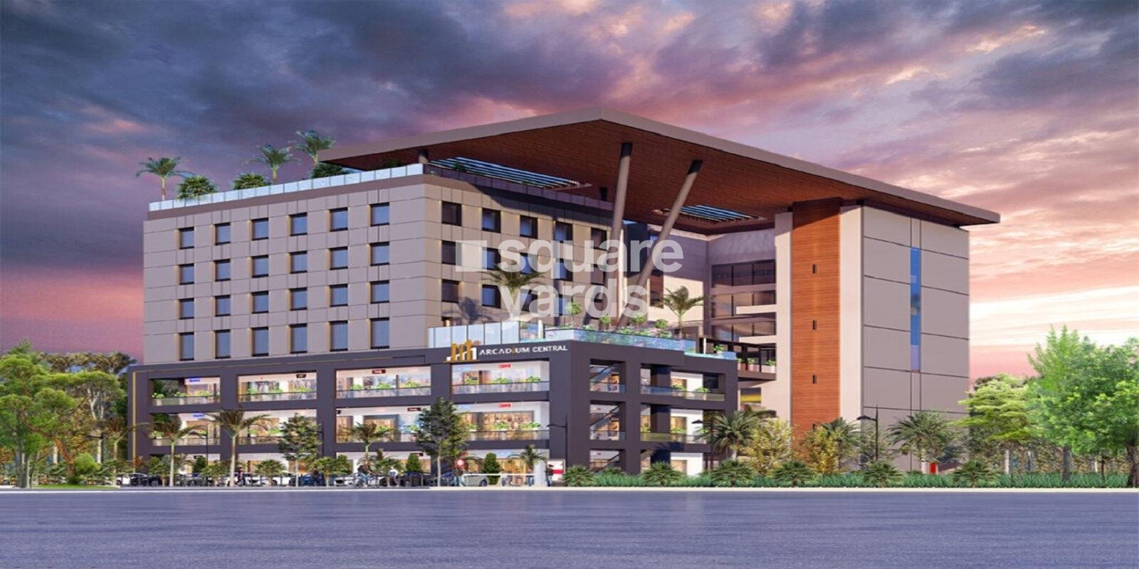 Arcadium Central residential project in Vrinda Van Colony