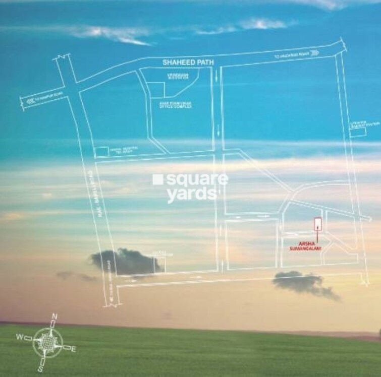 Arsha Sumangalam Vrindavan Yojana Location Image