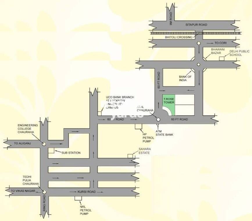 AT Dreams T Rose Tower Lift Lobby Image