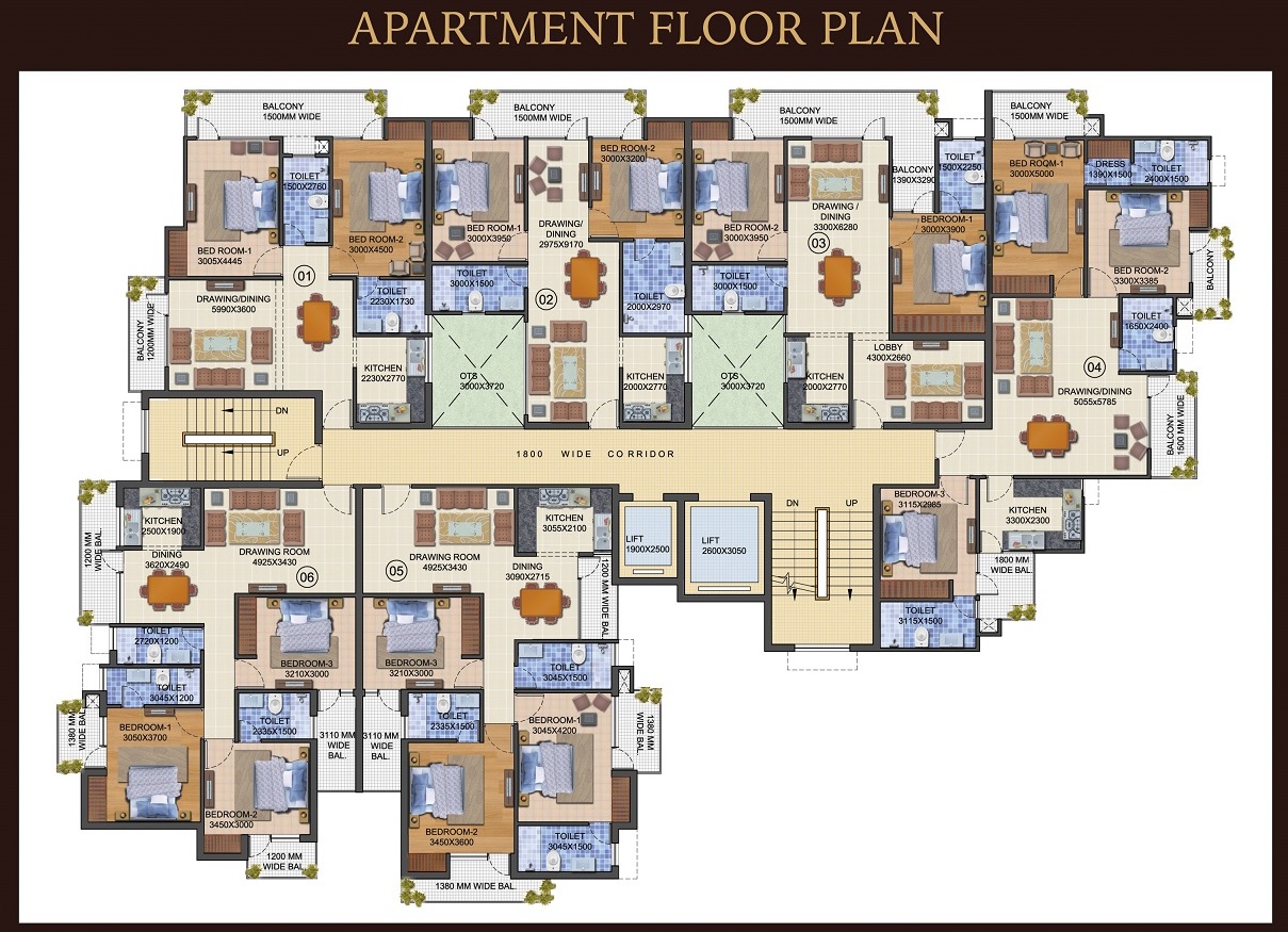 Balaji The Landmark Floor Plans