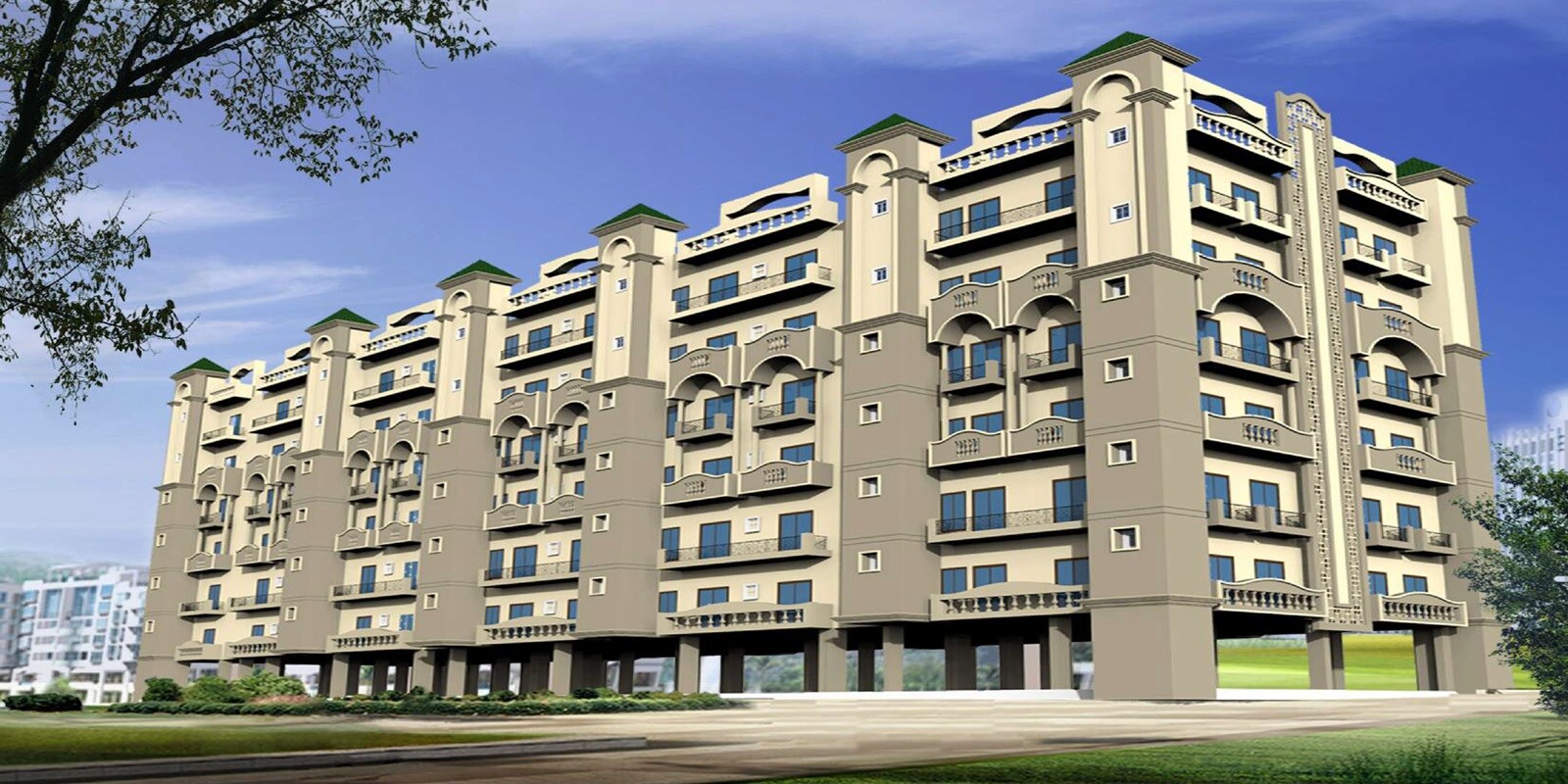 Buildia Galaxy residential project in Bakshi Ka Talab