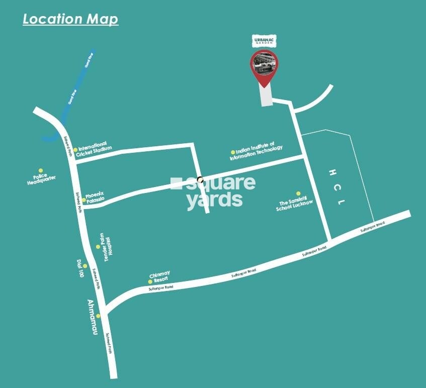 Chinmay Urbanac Garden Location Image