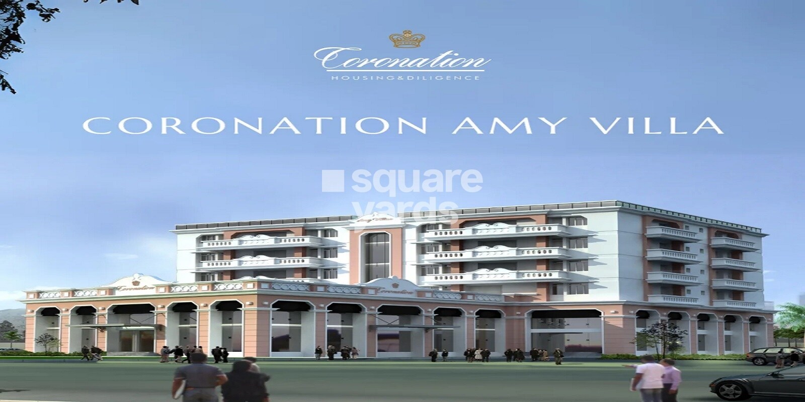 Coronation Amy Villa residential project in Hazratganj