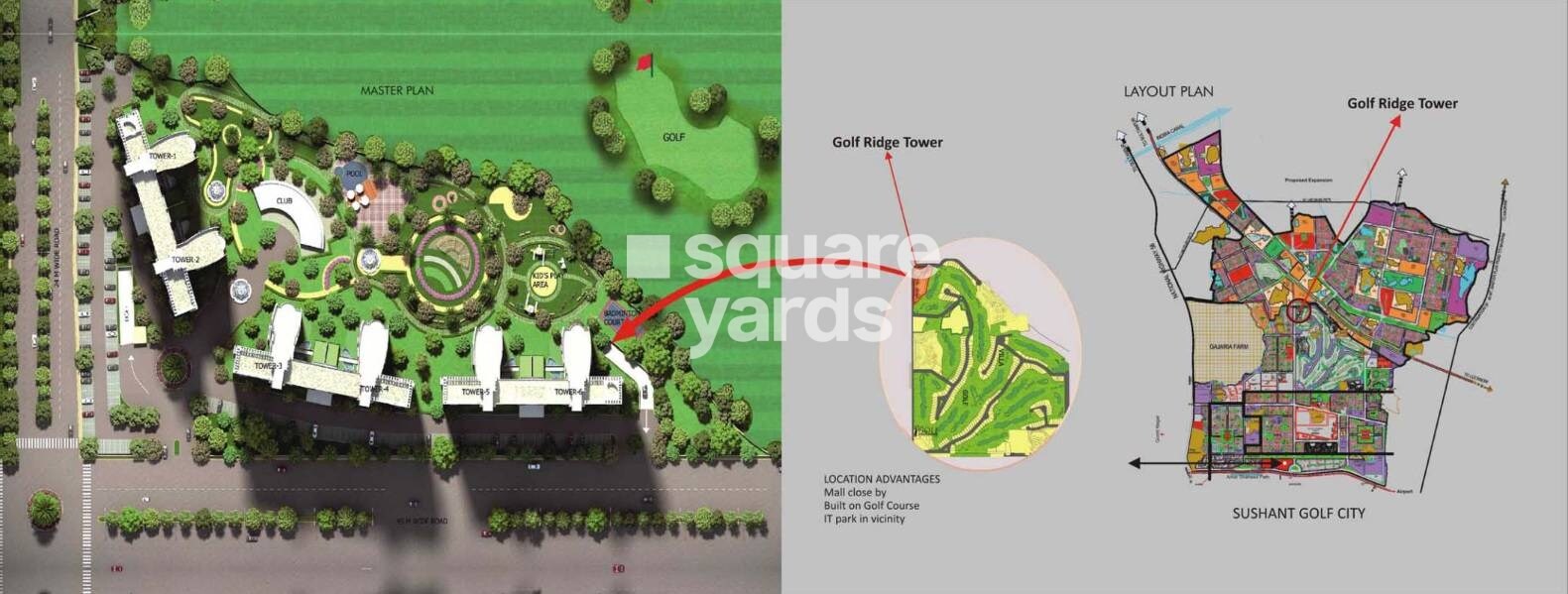 Crest Golf Ridge Tower Master Plan Image