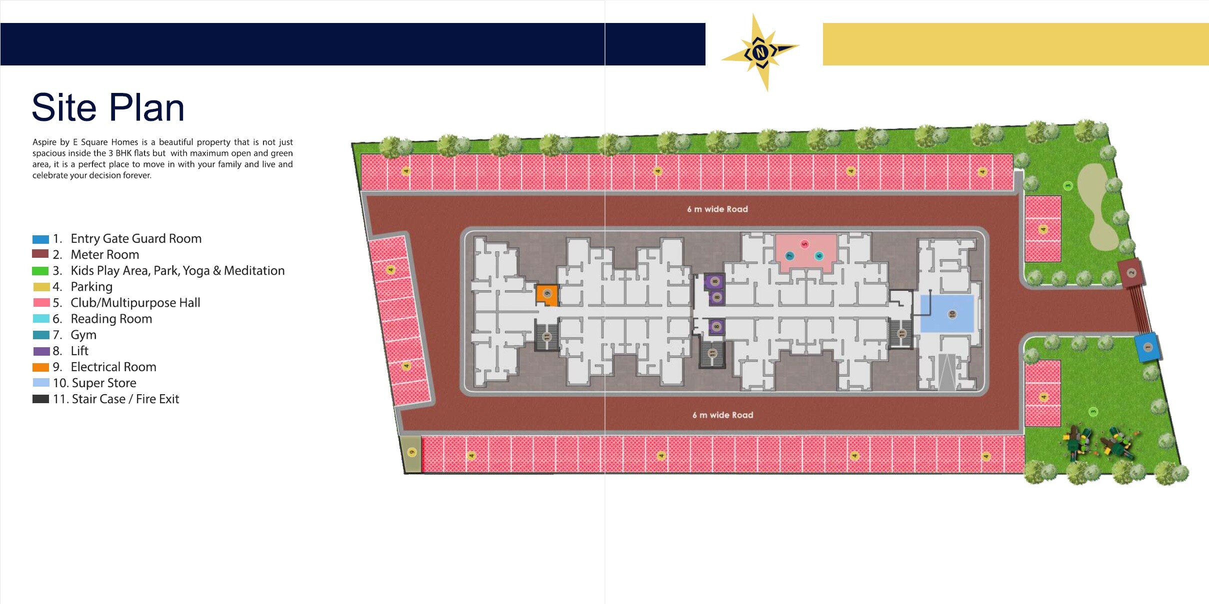 E Square Aspire Master Plan Image