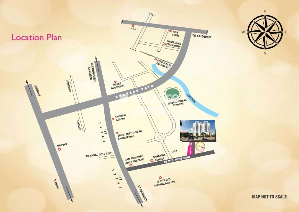 Eiffel Vivassa Estate Location Image