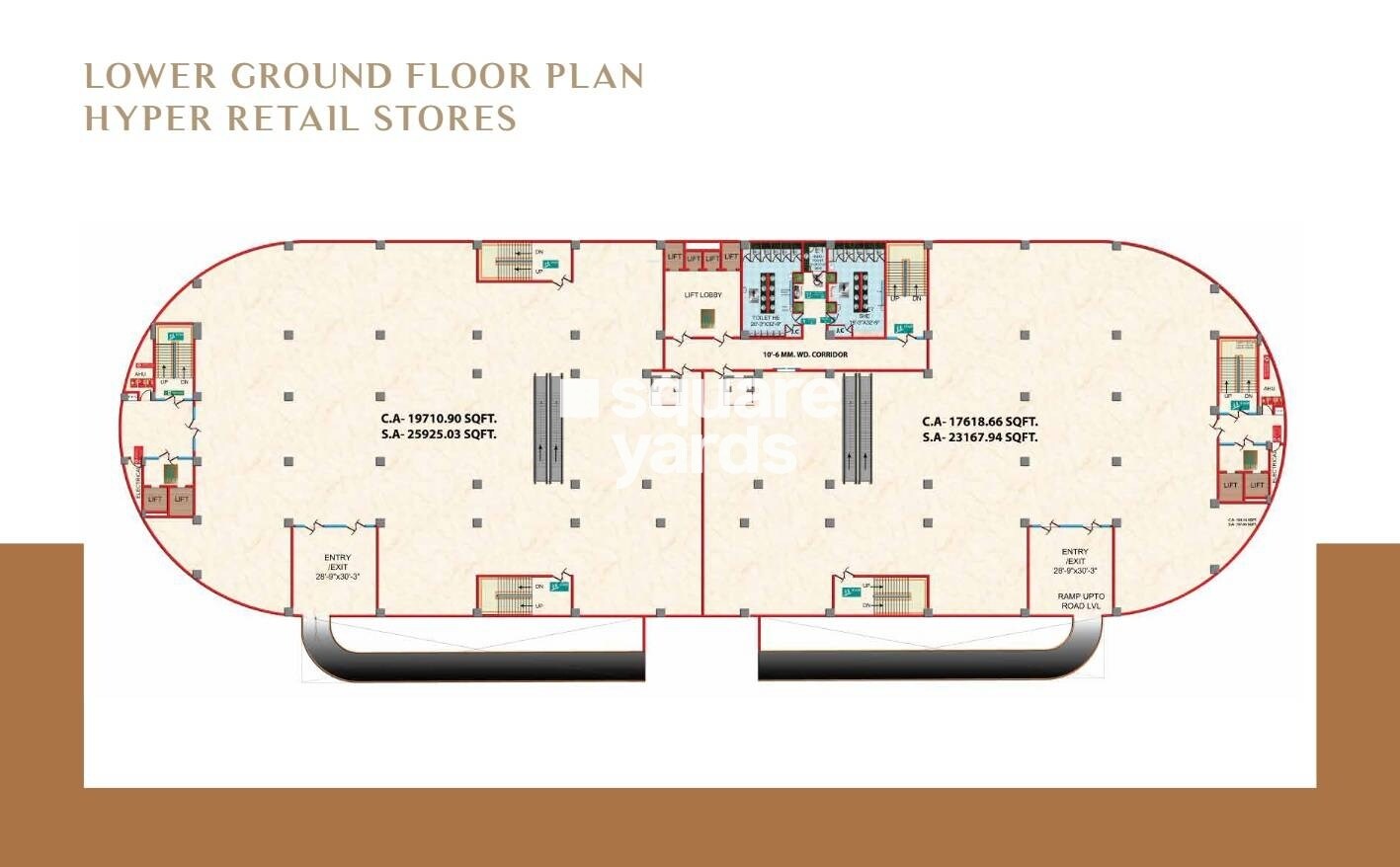 Ekana Mall Floor Plans 1