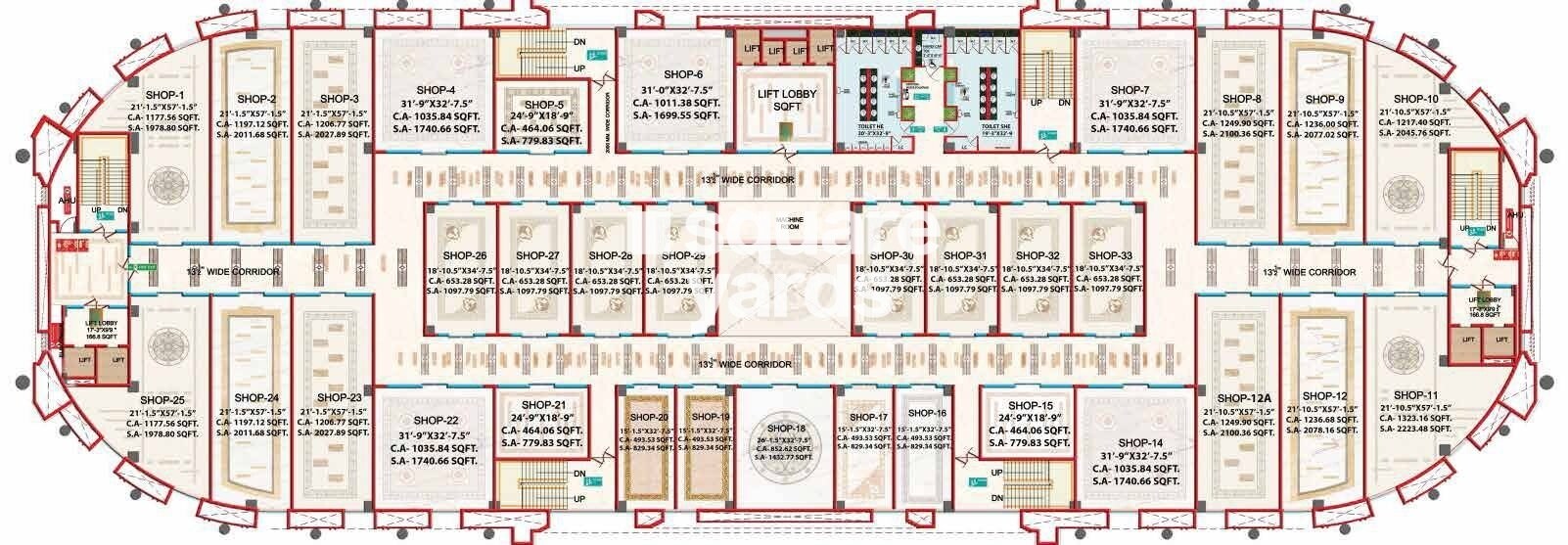Ekana Mall Floor Plans 2
