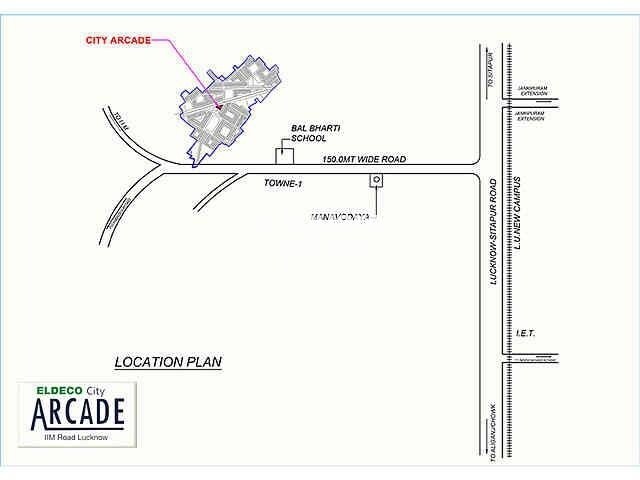 Eldeco City Arcade Location Image