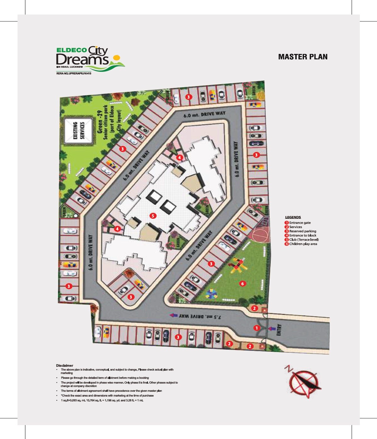 Eldeco City Dreams Master Plan 1