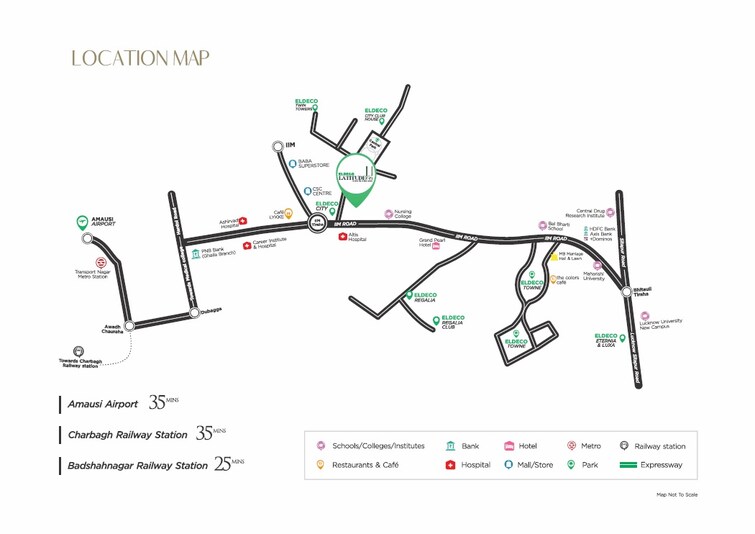 Eldeco Latitude 27 Location Image