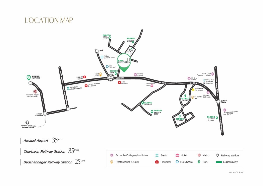 Eldeco Latitude 27 Location Image