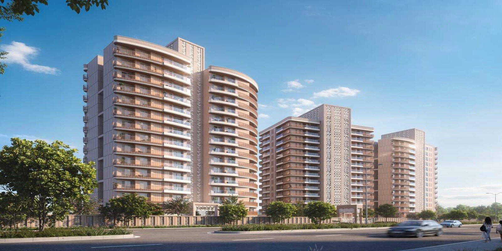 Eldeco Latitude 27 residential project in IIM Road
