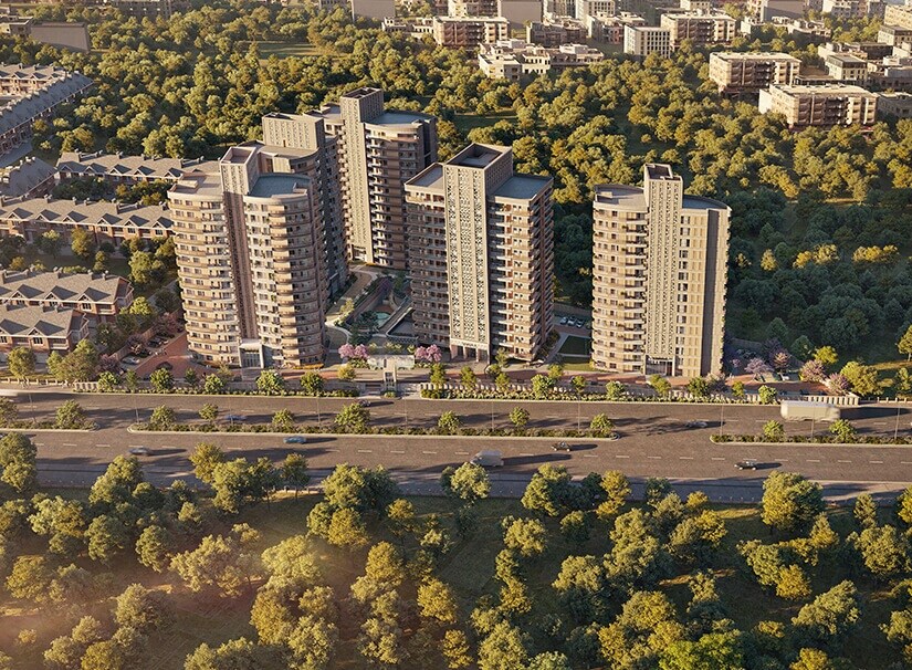 Eldeco Latitude 27 Tower View