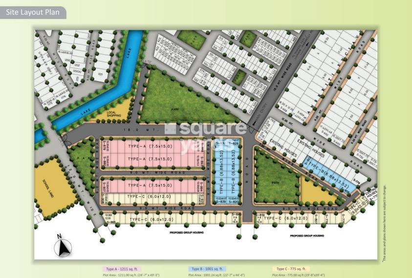 Eldeco Samridhi Master Plan Image