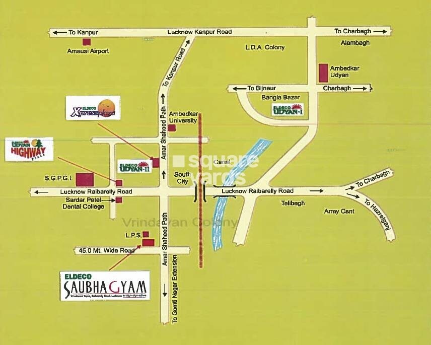 Eldeco Saubhagyam Location Image