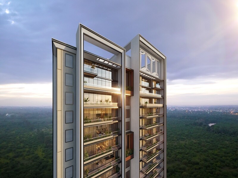 Eldeco Trinity Apartment Exteriors 2