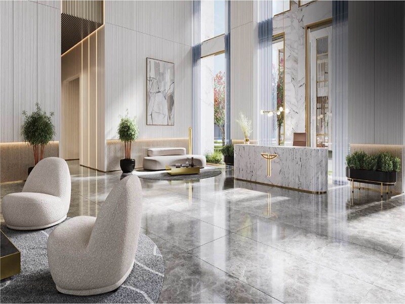 Eldeco Trinity Lift Lobby Image