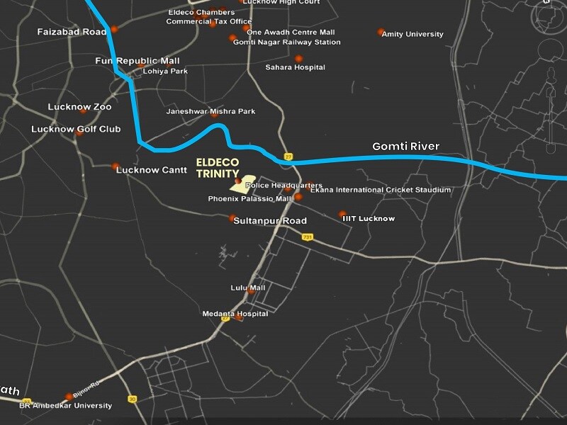 Eldeco Trinity Location Image