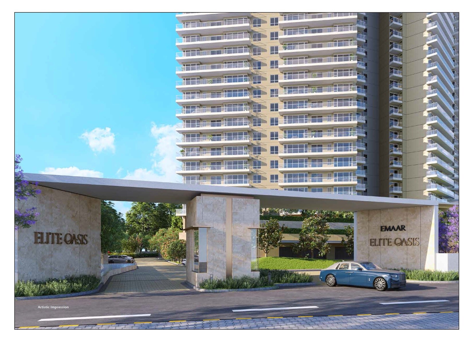 Emaar Elite Oasis Entrance View