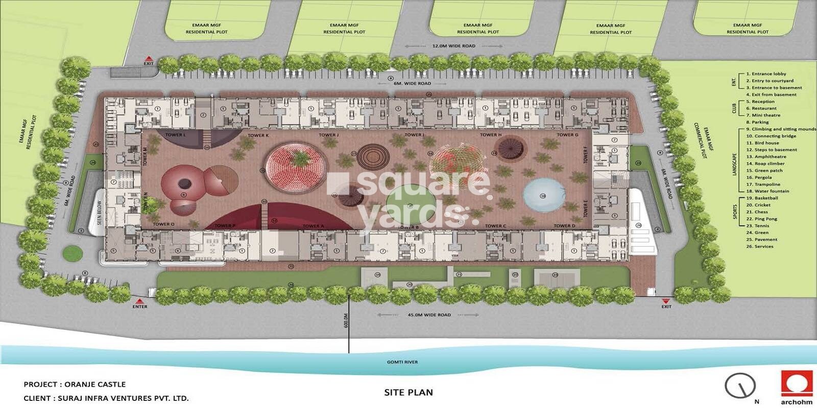 Emaar Orange Castle Master Plan 1