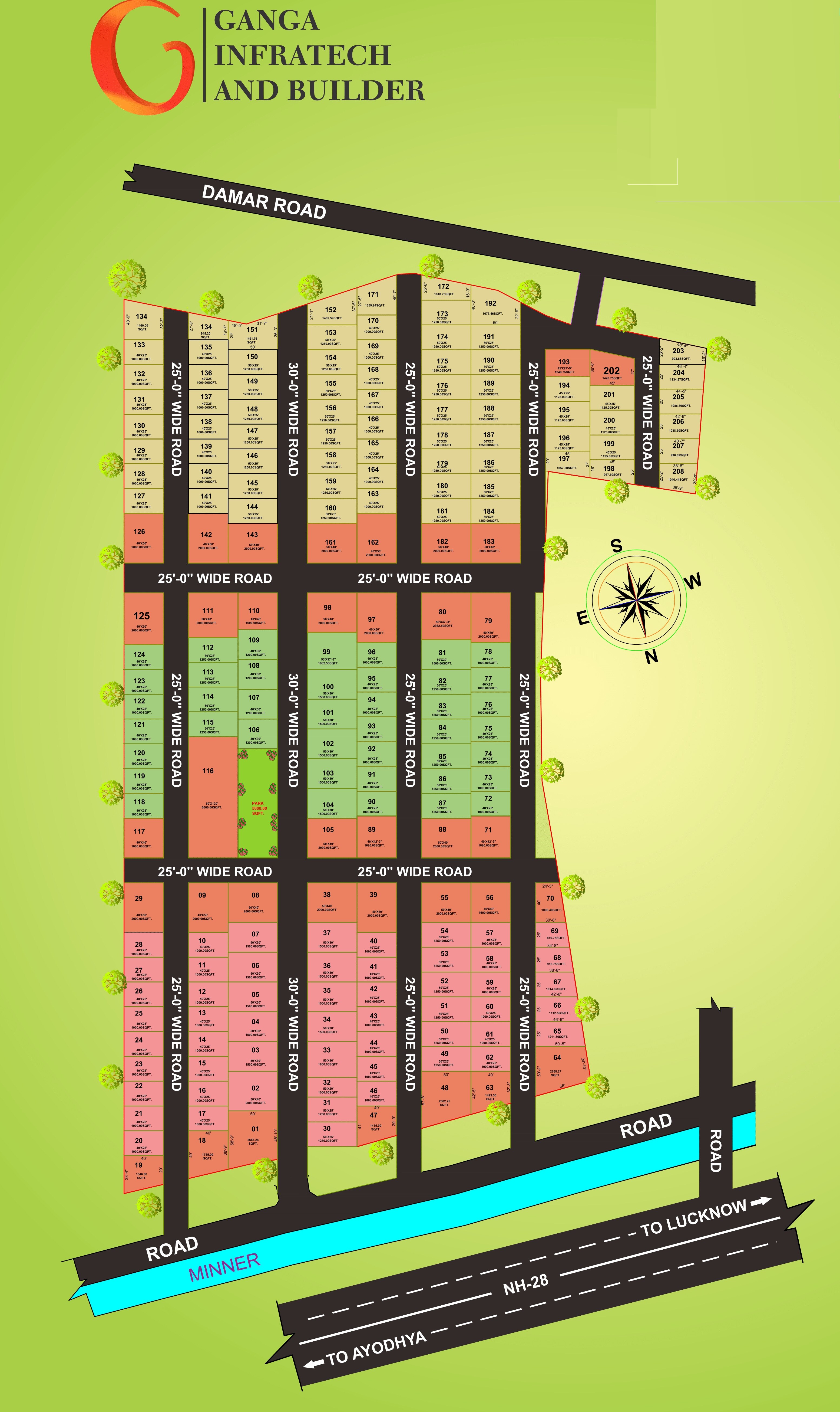 Ganga Imperial Town Master Plan 1