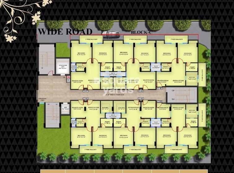 GSR Heights Lucknow Floor Plans 3