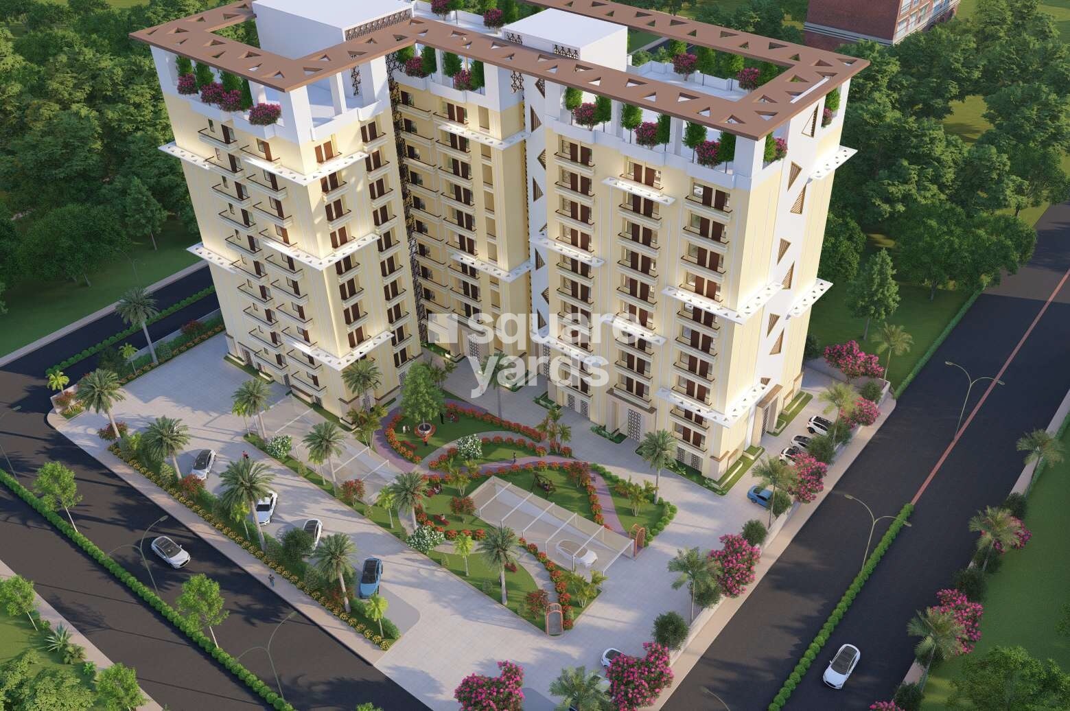 GSR Heights Lucknow Tower View