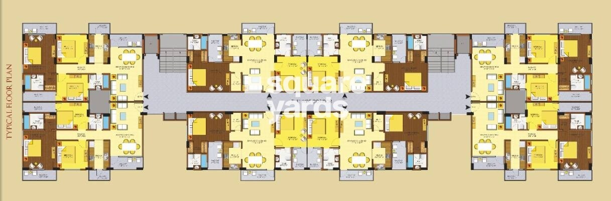 Indraprastha Residency Lucknow Floor Plans