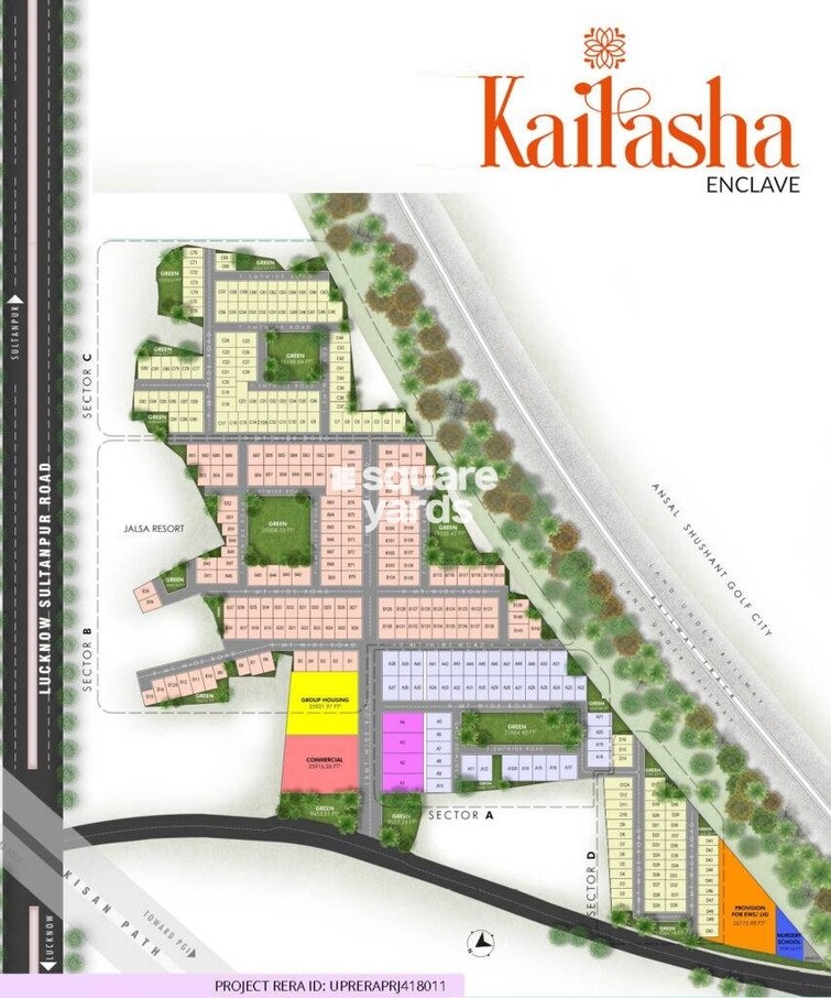 Kailasha Enclave Master Plan Image