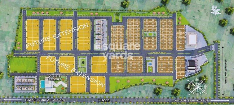 Konark Sun City Master Plan Image